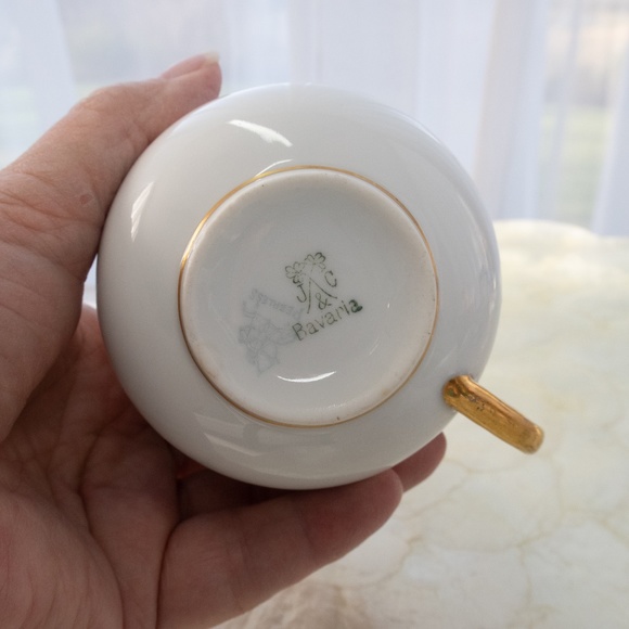 Galaxy Teacup Pincushion Hand Sewn With Craft Pearls Upcycled Austrian Cup NWOT - Picture 15 of 15